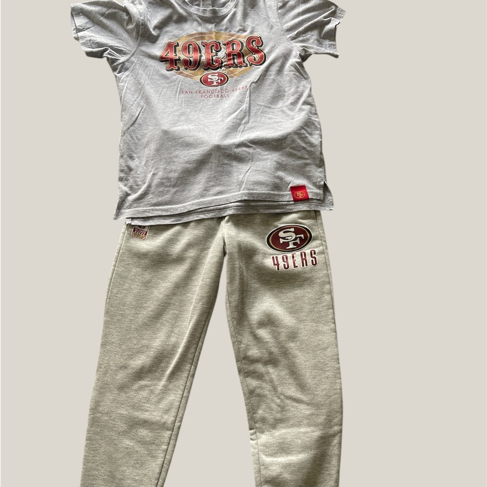 49ers Kids Gray Outfit
